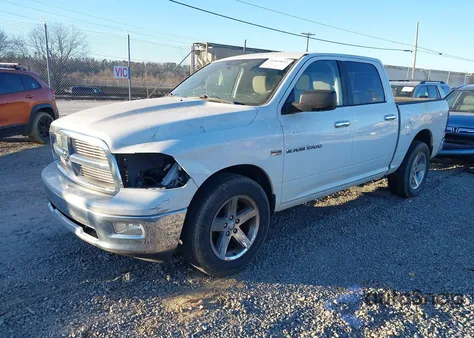 2012 Ram 1500 Slt из США, поврежденный, VIN 1C6RD6LT6CS216004